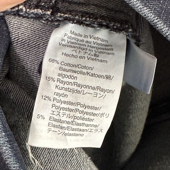 J Crew Pull On Toothpick Jean Jegging‎ 28 Skinny Leg Casual Stretch 29 x 27 Blue - Picture 8 of 9